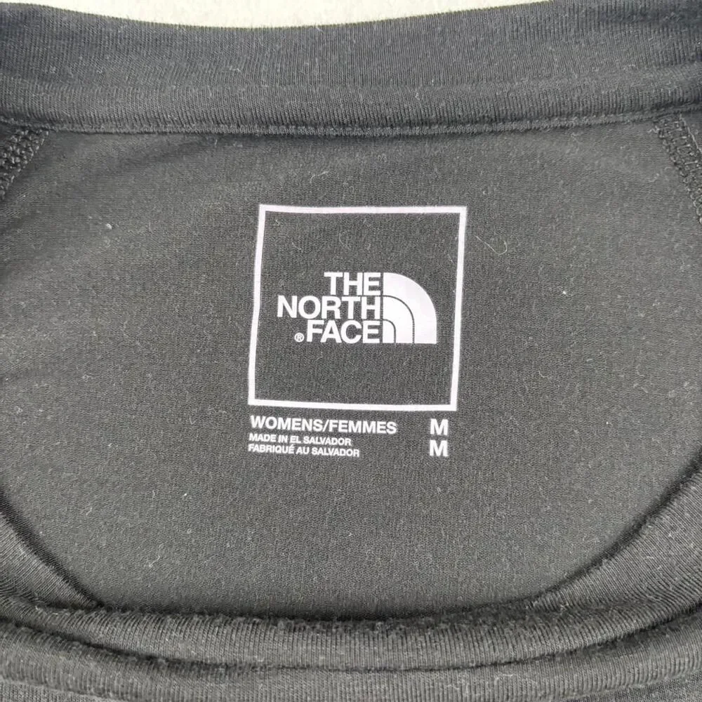 The North Face Women’s Black Crew Neck T-Shirt Size Medium Outdoor - Picture 3 of 5